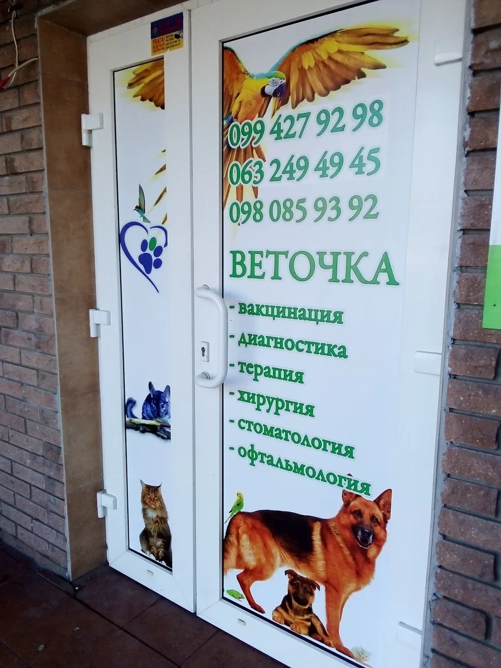 Ветеринарна клініка та аптека "ВЕТОЧКА"